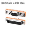 sourcing map Gender Changer 18 Pin DB25 Male to DB9