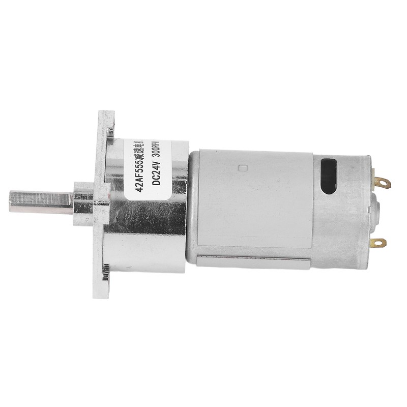 DC24V Gear Motor Self Locking Worm Speed Reduction Motor with