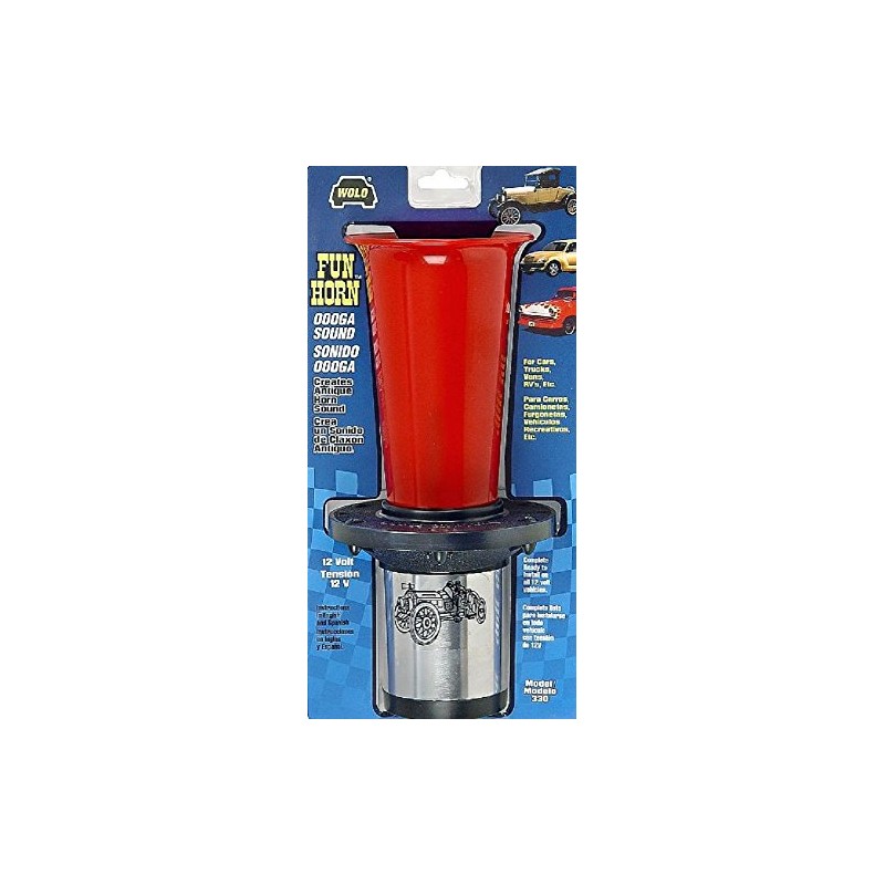 Wolo (330) Fun Horn - 12 Volt, OOOGAH Sound