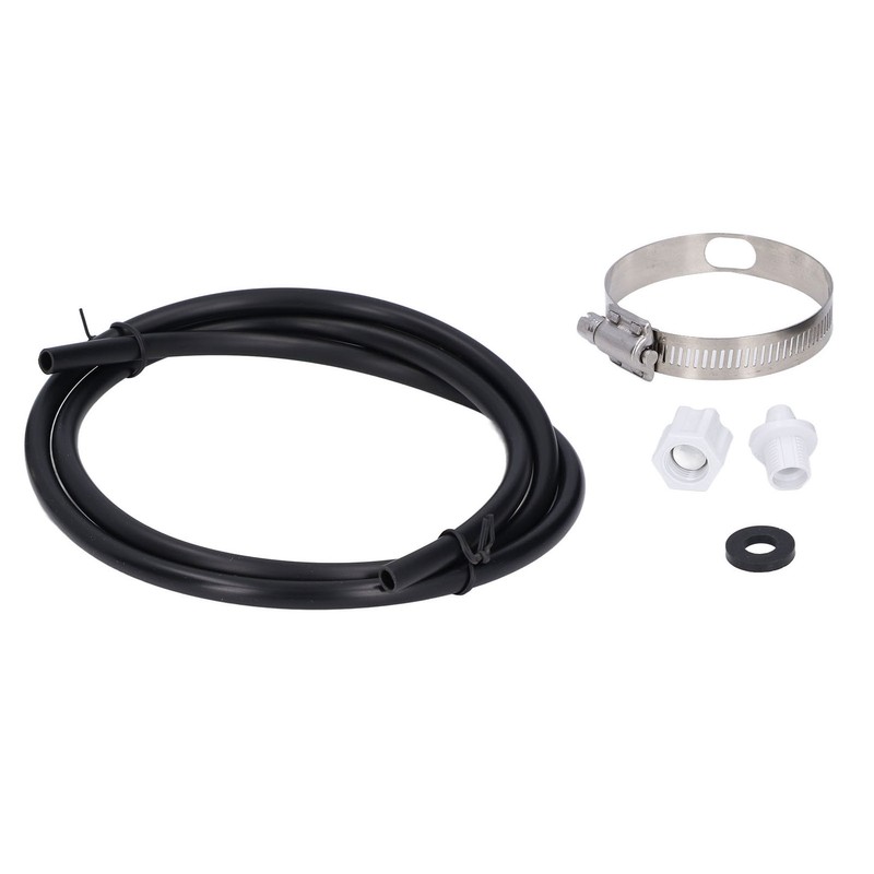 Chlorinator Feeder Connection Pack with Nut Gasket Clamp Tubing for