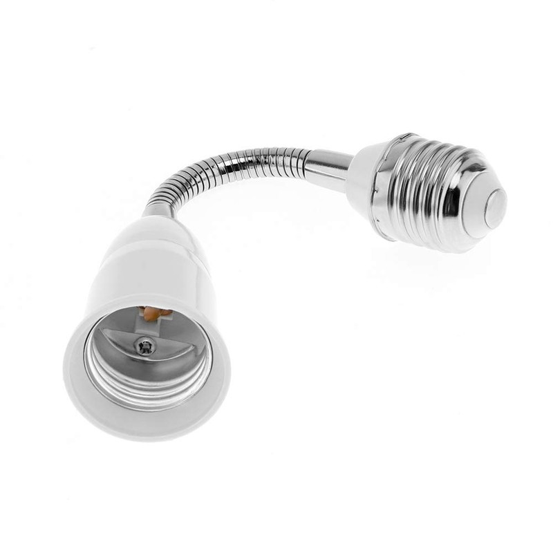 RTNLIT E26/E27 Light Socket Extender Adapter, Adjustable E26/E27 to E26/E27