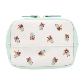 Sunstar Bungu Atsume Animal Crossing Pouch Seat Case Seepo Green S2321092