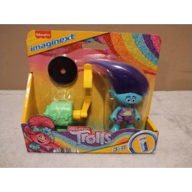 Imaginext Trolls Figure Branch And Pan Launcher Brand New!