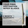 Spearhead Beam Force XTREME 28”+14” Wiper Blades w/Japanese Fukoku Rubber