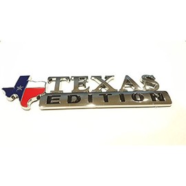 Muzzys Texas Flag Edition Emblem Fender Tailgate Door Badge Stick On Universal