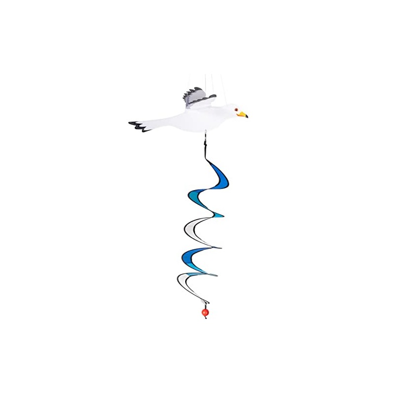 Colours in Motion - Common Gull Twister Wind Chime -