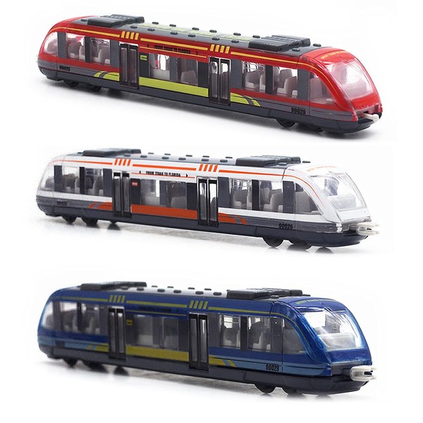 OTONOPI Toy Train Set High Speed Locomotive Engine Die Cast