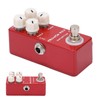 Distortion Effect Metal Shell Red True Bypass Foot Switch for