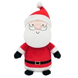 Eurowrap 8" Plush Santa - Adorable Christmas Plush Toy - Perfect for Children, Gifts, Presents for Kids