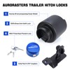 2 5/16 Ball Hitch Lock,Heavy Duty Trailer Tongue Coupler Lock