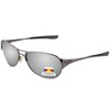 Bwake Replacement Lenses for Oakley Restless Sunglasses - Satin Silver