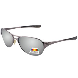Bwake Replacement Lenses for Oakley Restless Sunglasses - Satin Silver POLARIZED