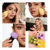 8kit De Esponja Para Maquillaje Con Brochas Kabuki Para Base