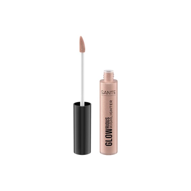 SANTE Naturkosmetik GLOWrious Liquid Highlighter 02 - Natural Glow for