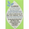 Clipper Fairtrade Decaf Green 26 Teabags (Pack of 6, Total