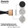 Guduling 13 Pcs Ink Blending Brushes,Flat Head Round Ink Blending