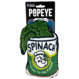 Multipet Popeye Spinach Dog Toy, 6 inches