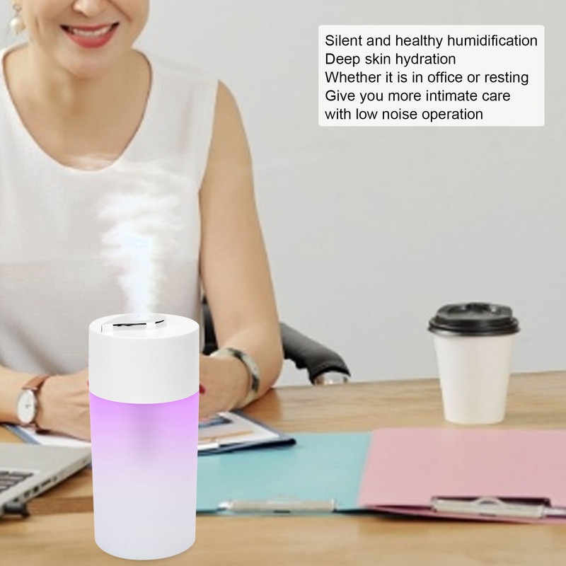USB Humidifier Air Humidifier High Capacity Office Noiseless Essential Oil