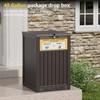 NUNU LAB Package Delivery Box for Outside, 48 Gallon Storage