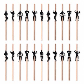 24 Naughty Straws with Novelty Design – Hen Do Bachelorette Party Favours
