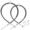 Drive-up Club Car Precedent Brake Cable, 2 PCS Golf Cart