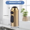 iVIGA Pull Down Faucet Sprayer Head Replacement, Gold 3 Function