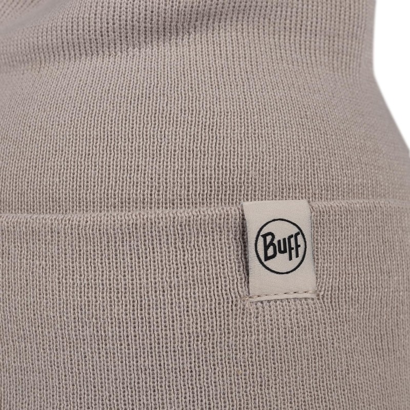 BUFF Unisex Knitted Hat, Birch, One Size EU