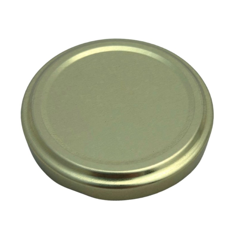 Bramley & Sage 58mm Gold Twist-Off Replacement Jam Jar Lids