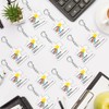 Motivational Star Keychain Bulk, 12 Pcs First Day of School