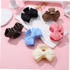 WOONEKY 6 Pack Bow Clip Hair Clips for Women Elegant