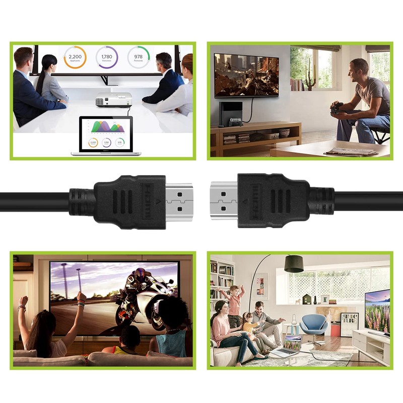 High Speed HDMI ARC Cable with Ethernet for Soundbar to
