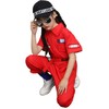 LOLANTA Teens Boys Girls Fashion Jumpsuit Zip-Front Coveralls Hip Hop