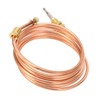 Gas Thermocouple 120cm Copper Universal Gas Stove Replacement Thermocouple for