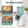 Upgraded 8-in-1 Electric Cheese Grater & Electric Cheese Shredder with