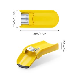 Dreamfarm Corpeel Easy, Speedy, Mess-Free Corn Peeler, Corn Stripper, Corn Separator - Yellow