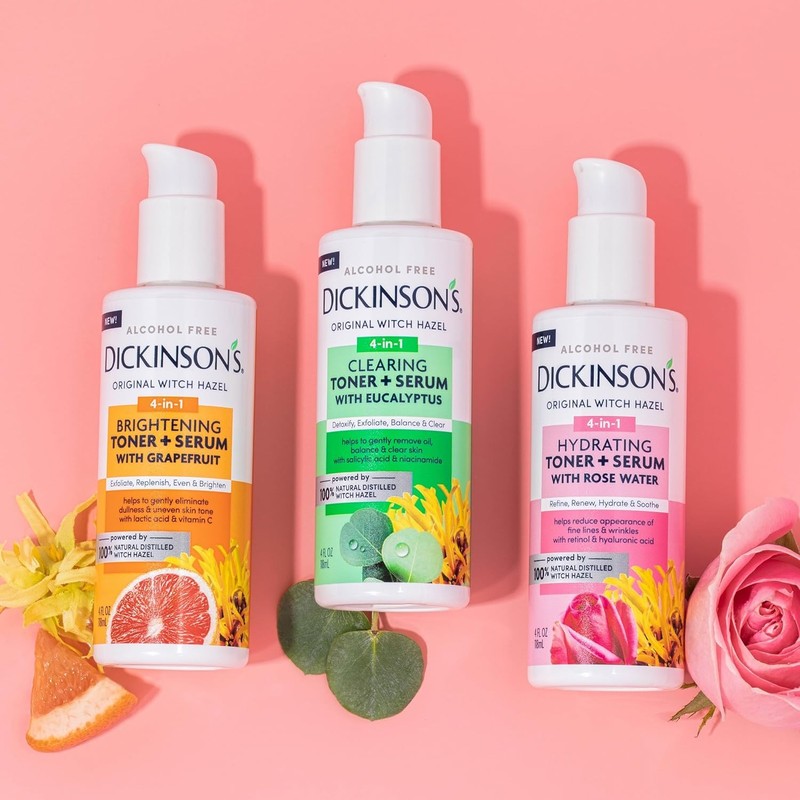 Dickinson's Original Witch Hazel Brightening Toner + Serum with Grapefruit
