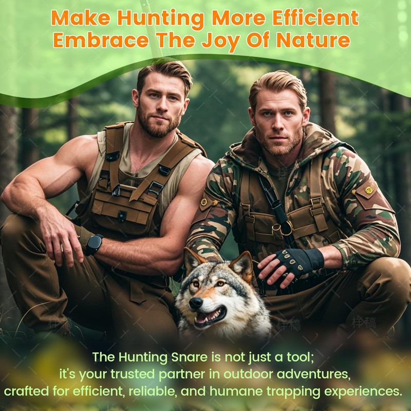 Bompro New 6 pcs Trap Wire 60“ 3/32” 7x7