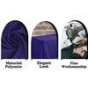 Elegant Event Essentials-Celebration-Ready Polyester Square Tablecloth Collection: Elevate Your Home,