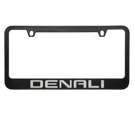 GMC Denali Black License Plate Frame.