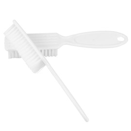 Baluue 6pcs Nail Dust Brushes for Manicure and Pedicure Nail Cleaning Tools Brushes White for Home and Salon Use