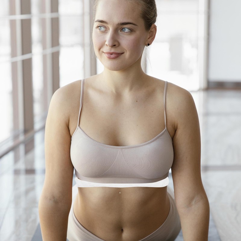 lurora2021 Pack of 12 Reusable Cotton Bra Bra Sweat Pads