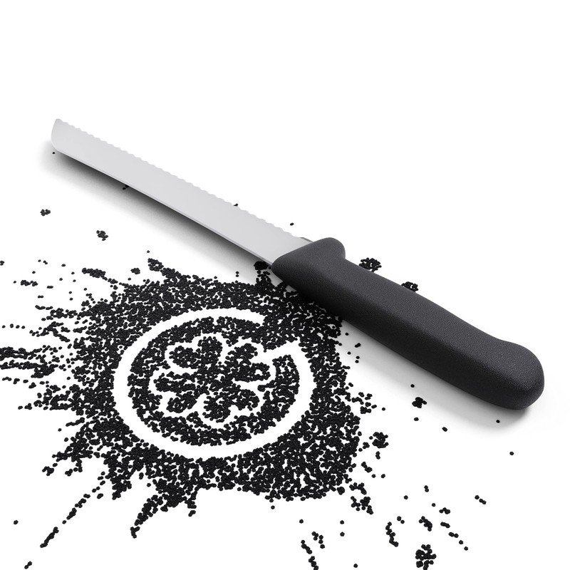 Giesser seit 1776 - Made in Germany - Brotmesser schwarz,