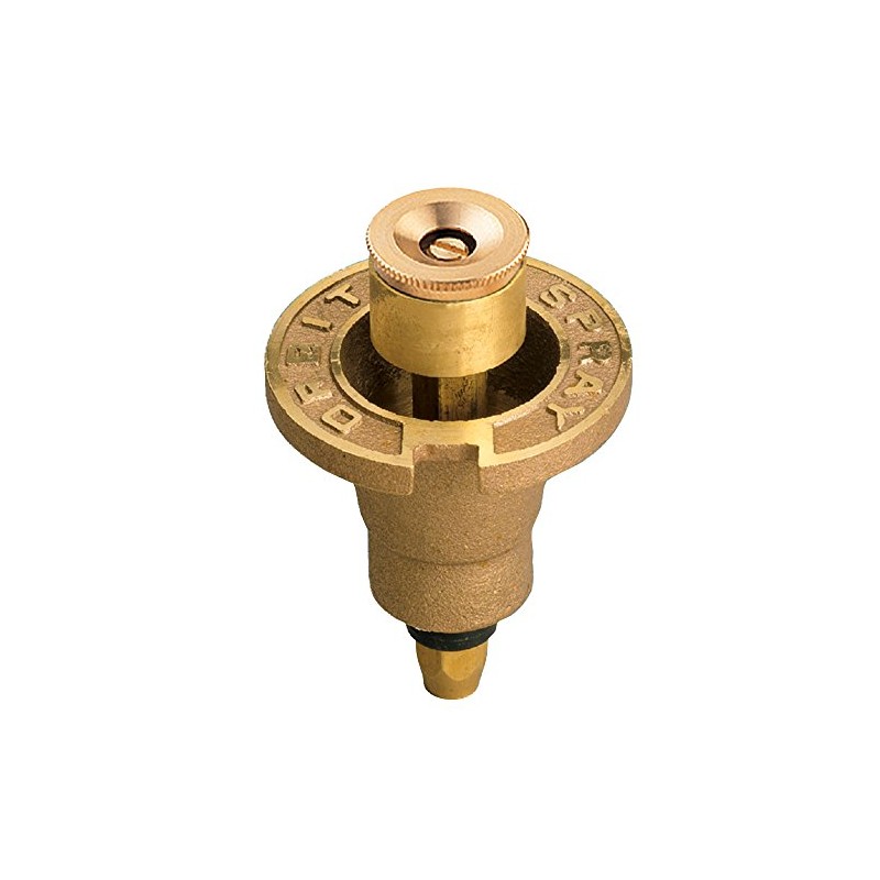10-Pack Orbit 54070 Brass Pop-Up Flush Head Sprinkler with Full