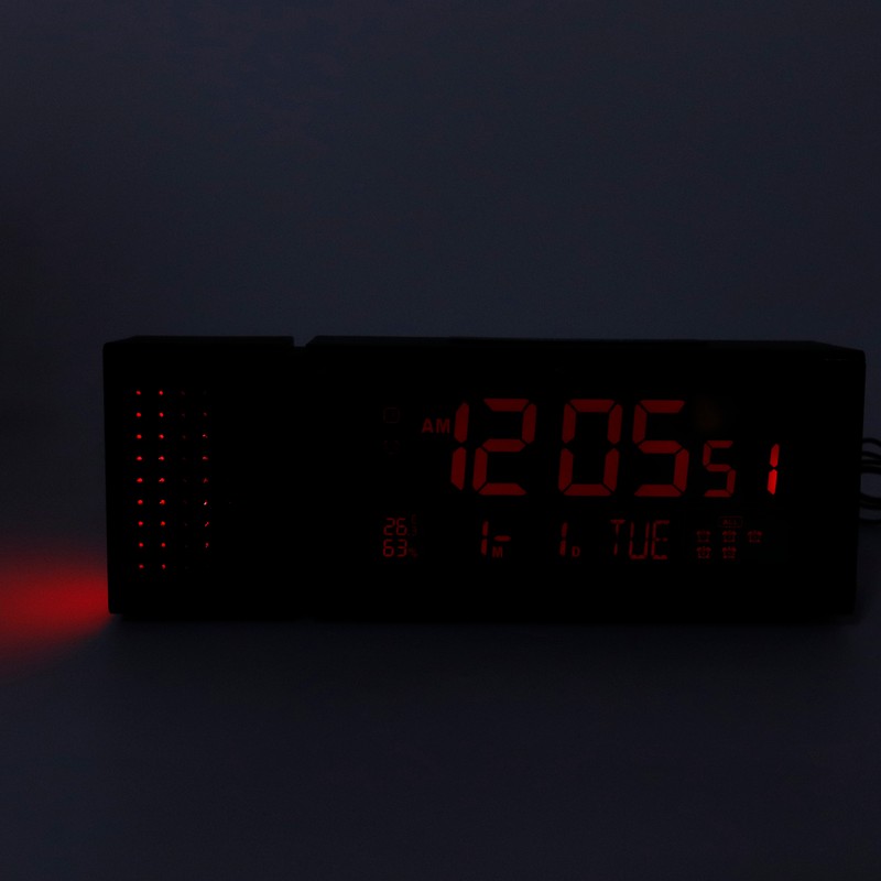 TSP30 Night Light Digital Clock Alarm with FM Radio Temperature