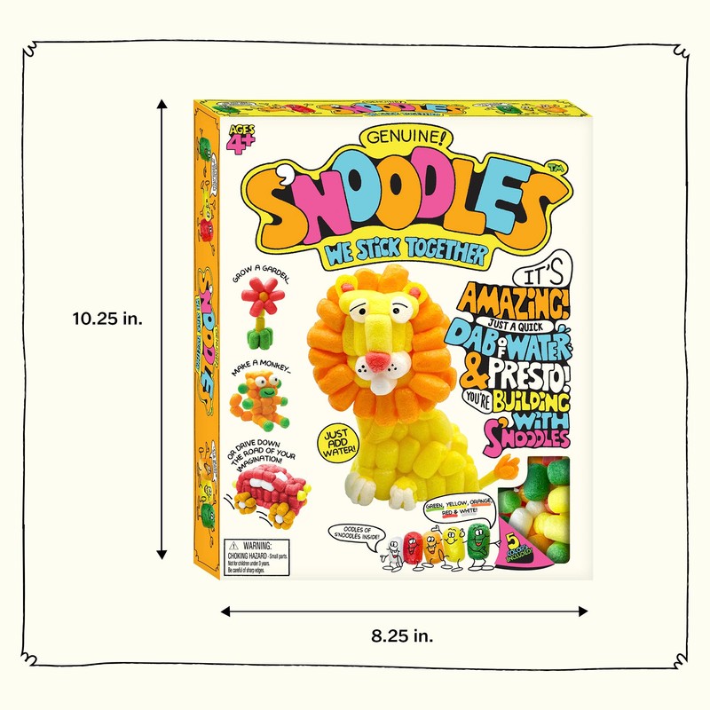 Schylling S'Noodles - Creative Building Kit - Just Add Water