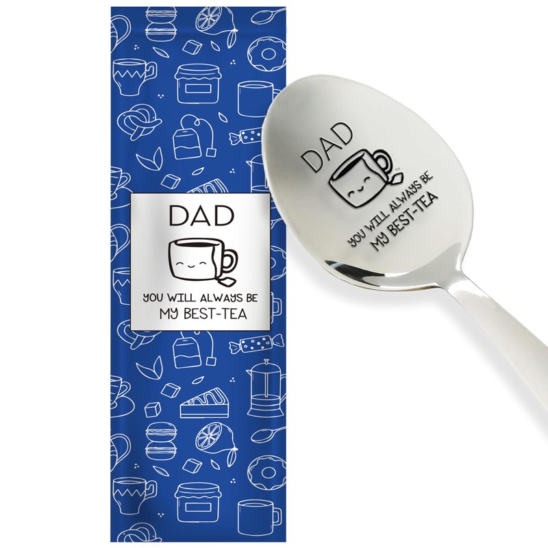 Dad Christmas Gift Spoon My Best-Tea Christmas Stocking Filler Present