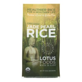 UD_Lotus Foods Organic Jade Pearl Rice - Case Of 6 - 15 Oz.