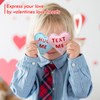 10 Pieces 5 Inches Valentines Stuffed Fabric Hearts Conversation Hearts