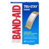 Band-Aid Brand Tru-Stay Sheer Strips Adhesive Sterile Bandages for First