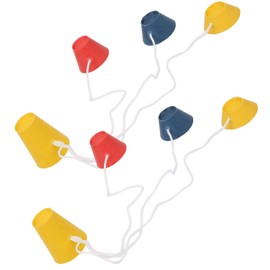 Tees de de Goma del Invierno, 2Set 4 Camisetas de de Goma portátiles del Invierno de Las Diferentes Alturas de Diferentes tamaños